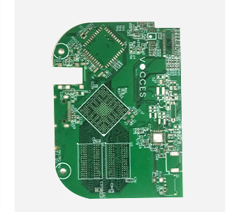 4-layer board green oil spray tin process